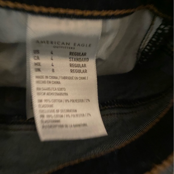 American Eagle Next Level Stretch High Waisted Jegging, Size 4 - Picture 4 of 4